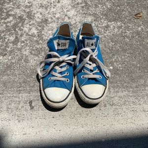 Blue Converse